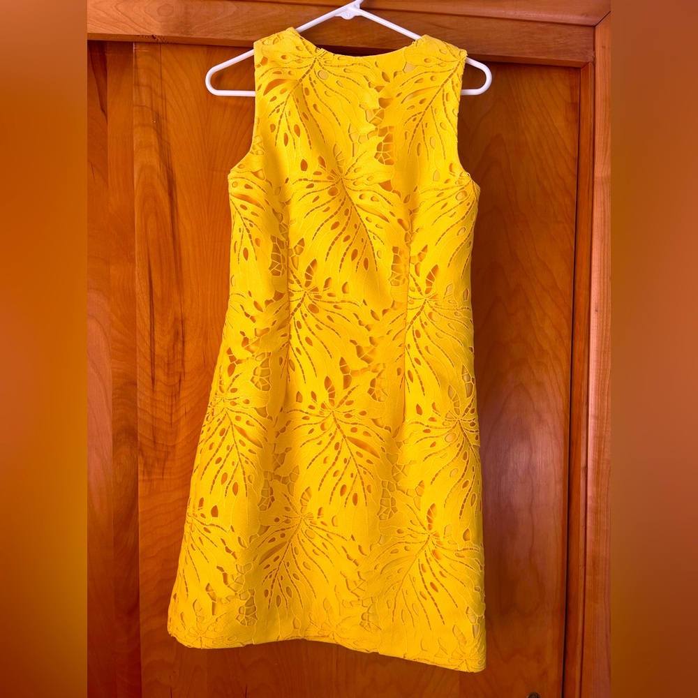 Banana Republic 6 Yellow Dress - Picture 4 of 8